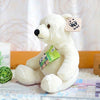 Toy - LightningStore Adorable Cute Sitting White Polar Bear Stuffed Animal Doll Realistic Looking Plush Toys Plushie Children's Gifts Animals