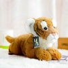 Toy - LightningStore Adorable Cute Sleeping Lying Baby Orange Bengal Tiger Cub Stuffed Animal Doll Realistic Looking Plush Toys Plushie Children's Gifts Animals