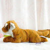 Toy - LightningStore Adorable Cute Sleeping Lying Baby Orange Bengal Tiger Cub Stuffed Animal Doll Realistic Looking Plush Toys Plushie Children's Gifts Animals
