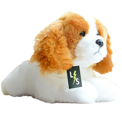 Toy - LightningStore Adorable Cute Sleeping Lying Beagle Puppy Baby Dog Doll Realistic Looking Stuffed Animal Plush Toys Plushie Children's Gifts Animals