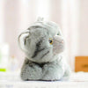 Toy - LightningStore Adorable Cute Sleeping Lying Gray Cat Kitten Stuffed Animal Doll Realistic Looking Plush Toys Plushie Children's Gifts Animals