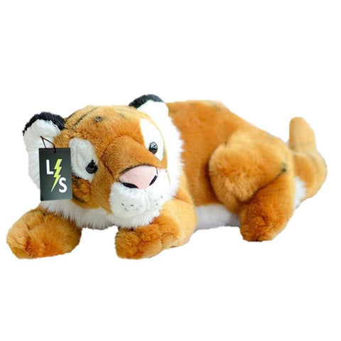 Toy - LightningStore Adorable Cute Sleeping Lying Orange Bengal Tiger Stuffed Animal Doll Realistic Looking Plush Toys Plushie Children's Gifts Animals