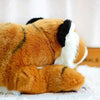 Toy - LightningStore Adorable Cute Sleeping Lying Orange Bengal Tiger Stuffed Animal Doll Realistic Looking Plush Toys Plushie Children's Gifts Animals