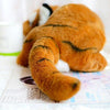 Toy - LightningStore Adorable Cute Sleeping Lying Orange Bengal Tiger Stuffed Animal Doll Realistic Looking Plush Toys Plushie Children's Gifts Animals