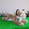 Toy - LightningStore Adorable Cute Sleeping Lying Savanna Caracal Cat Bay Lion Cub Stuffed Animal Doll Realistic Looking Plush Toys Plushie Children's Gifts Animals