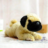 Toy - LightningStore Adorable Cute Sleeping Lying Shar Pei Bulldog Puppy Baby Dog Doll Realistic Looking Stuffed Animal Plush Toys Plushie Children's Gifts Animals