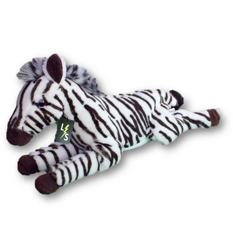 Toy - LightningStore Adorable Cute Sleeping Lying Zebra Stuffed Animal Doll Realistic Looking Plush Toys Plushie Children's Gifts Animals