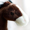 Toy - LightningStore Adorable Cute Standing Brown And White Horse Pony Doll Realistic Looking Stuffed Animal Plush Toys Plushie Children's Gifts Animals