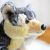 Toy - LightningStore Adorable Cute Timberwolves Siberian Husky Wolf Fox Doll Realistic Looking Stuffed Animal Plush Toys Plushie Children's Gifts Animals