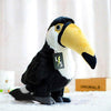 Toy - LightningStore Adorable Cute Toucan Bird Stuffed Animal Doll Realistic Looking Plush Toys Plushie Children's Gifts Animals