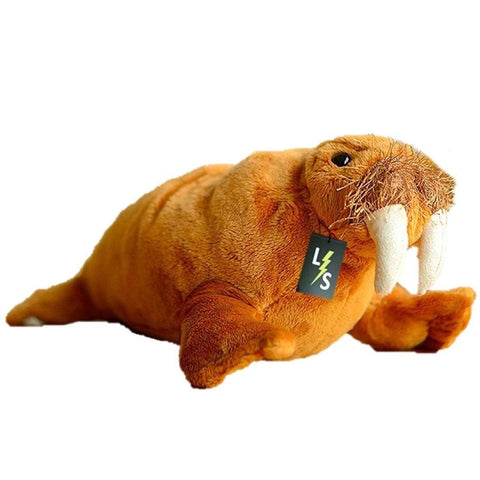 Toy - LightningStore Adorable Cute Walrus Stuffed Animal Doll Realistic Looking Plush Toys Plushie Children's Gifts Animals