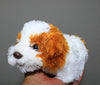 Toy - LightningStore Adorable Cute White And Orange Dog Puppy Doll Realistic Looking Stuffed Animal Plush Toys Plushie Children's Gifts Animals