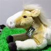 Toy - LightningStore Adorable Cute White And Yellow Pony Horse Stuffed Animal Doll Realistic Looking Plush Toys Plushie Children's Gifts Animals
