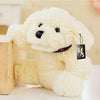 Toy - LightningStore Adorable Cute White Cream Puppy Dog Doll Realistic Looking Stuffed Animal Plush Toys Plushie Children's Gifts Animals + Toy Organizer Bag Bundle