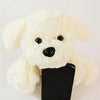 Toy - LightningStore Adorable Cute White Cream Puppy Dog Doll Realistic Looking Stuffed Animal Plush Toys Plushie Children's Gifts Animals + Toy Organizer Bag Bundle