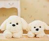 Toy - LightningStore Adorable Cute White Cream Puppy Dog Doll Realistic Looking Stuffed Animal Plush Toys Plushie Children's Gifts Animals + Toy Organizer Bag Bundle