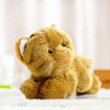 Toy - LightningStore Adorable Cute Yellow And Brown Cat Kitten Doll Realistic Looking Stuffed Animal Plush Toys Plushie Children's Gifts Animals