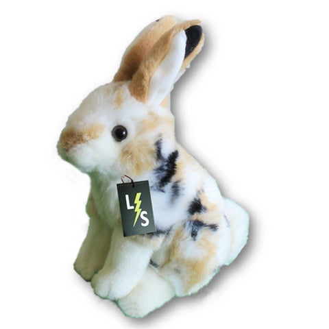 Toy - LightningStore Adorable Cute Yellow And White Spotted Rabbit Bunny Stuffed Animal Doll Realistic Looking Plush Toys Plushie Children's Gifts Animals