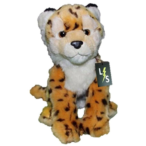 Toy - LightningStore Adorable Cute Yellow Cheetah Leopard Jaguar Spotted Doll Realistic Looking Stuffed Animal Plush Toys Plushie Children's Gifts Animals