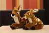 Toy - LightningStore Adorable Deer Doll Realistic Looking Stuffed Animal Plush Toys Plushie Children's Gifts Animals + Toy Organizer Bag Bundle