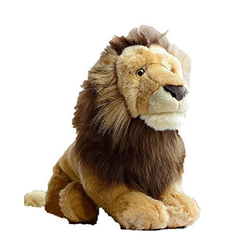 Toy - LightningStore African Lion Dolls Realistic Looking Stuffed Animal Plush Toys Plushie Children's Gifts Animals