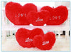 Toy - LightningStore Cute Red Heart Pillow Cushion Doll Realistic Looking Stuffed Animal Plush Toys Plushie Children's Gifts Animals