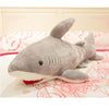 Toy - LightningStore High Quality L60cm PP Cotton Shark Plush Stuffed Animal Doll Pillow Toy Doll Gift For Kids Birthday&Girl Or Boy Friend Large Animals Plush + Toy Organizer Bag Bundle