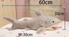 Toy - LightningStore High Quality L60cm PP Cotton Shark Plush Stuffed Animal Doll Pillow Toy Doll Gift For Kids Birthday&Girl Or Boy Friend Large Animals Plush + Toy Organizer Bag Bundle