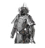 Toy - LightningStore Silver Gold Chinese General Warrior Metallic 3D Jigsaw Puzzle - Educational DIY Toy For Older Kids And Teens - Excellent Gift Idea