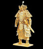 Toy - LightningStore Silver Gold Chinese General Warrior Metallic 3D Jigsaw Puzzle - Educational DIY Toy For Older Kids And Teens - Excellent Gift Idea