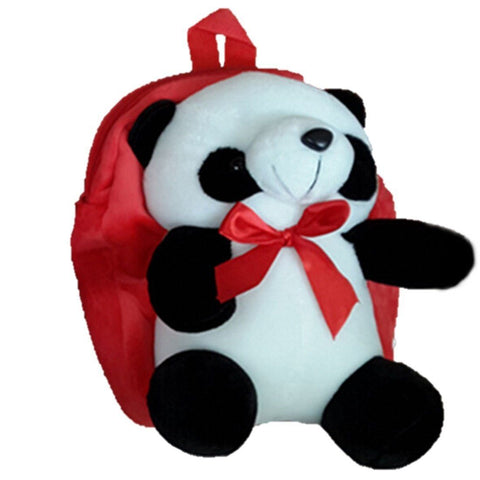 Toy - LightningStore Super Cute Red Pink Blue Yellow Panda Bear Children School Bags Backpack Kindergarten Girls Boys Kid Backpack Cute Cartoon Toys