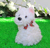 Toy - LightningStore Super Cute Small White Terrier Puppy Doll Realistic Looking Stuffed Animal Plush Toys Plushie Children's Gifts Animals ...