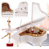 Toy - LightningStore Vintage Classical Ballerina White Grand Piano Music Box - An Excellent Gift For Children, Teens, And Adults - Light Up Your Day With Relaxing Music From This Musical Box