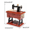 Toy - LightningStore Vintage Sewing Machine Music Box - An Excellent Gift For Children, Teens, And Adults - Light Up Your Day With Relaxing Music From This Musical Box
