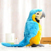 Toy - LightningStore Yellow And Blue Parrot Dolls Realistic Looking Stuffed Animal Plush Toys Plushie Children's Gifts Animals