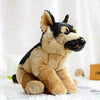 Toy - New Release!! LightningStore Cute German Shepard Dog Doll Realistic Looking Stuffed Animal Plush Toys Plushie Children's Gifts Animals + Toy Organizer Bag Bundle