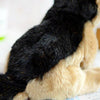 Toy - New Release!! LightningStore Cute German Shepard Dog Doll Realistic Looking Stuffed Animal Plush Toys Plushie Children's Gifts Animals + Toy Organizer Bag Bundle