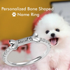 Custom Personalized Dog Name Ring, Pet Memorial Jewelry, Dog Mom, Personalized Ring, Sterling Silver Pet Ring, Dainty, Dog Lover Gift
