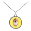 Customizable Pomeranian Photo Necklace - Create Your Own Personalized Necklace