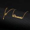Personalized Name Necklace, Name Necklace Gold Silver Rose Gold, Custom Necklace, Birthday Present, Christmas Anniversary Wedding Gifts