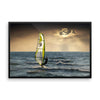 Wind Surfing Ocean Framed Photo Poster Wall Art Decoration Decor For Bedroom Living Room