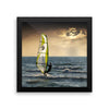 Wind Surfing Ocean Framed Photo Poster Wall Art Decoration Decor For Bedroom Living Room