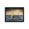 Wind Surfing Ocean Framed Photo Poster Wall Art Decoration Decor For Bedroom Living Room