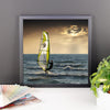Wind Surfing Ocean Framed Photo Poster Wall Art Decoration Decor For Bedroom Living Room