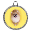 Customizable Pomeranian Photo Necklace - Create Your Own Personalized Necklace