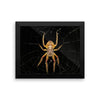 Yellow Spider Framed Photo Poster Wall Art Decoration Decor For Bedroom Living Room
