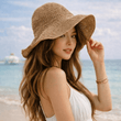 Straw Hat, Summer Hats, Sun Hats for Women, Straw Beach Hat, Women's Summer Hats, Straw Bucket Hat, Straw Sun Hat, Floppy Sun Hats, Straw Fedora