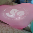 100 vlastních balónků - Personalizované balónky na svatby, sprchy, narozeniny, vlastní balónkové nálepky, balónky pro družičky, nevěstu, balónky ve tvaru srdce s vlastním textem