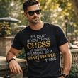 Skak er kedeligt Limited Edition skak T-shirt