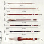 Chinese Calligraphy Brush Set - Japanese Calligraphy Set - Paint Brush Paintbrush - Writing Brush - Wolf Hair Mandarin Traditional Brush